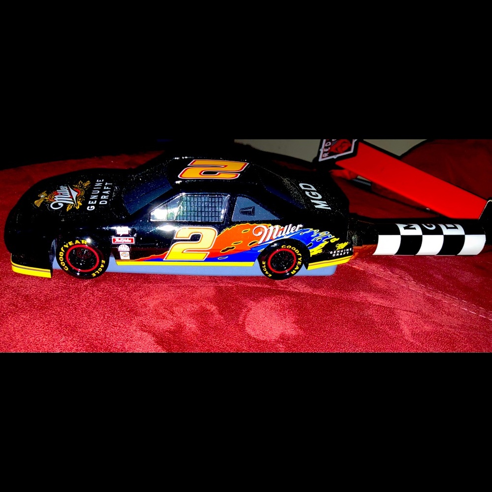 Rusty Wallace beer tap handle